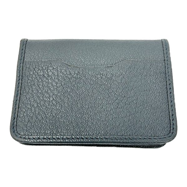 255155 5 Loewe Leather Anagram Coin Case Gray