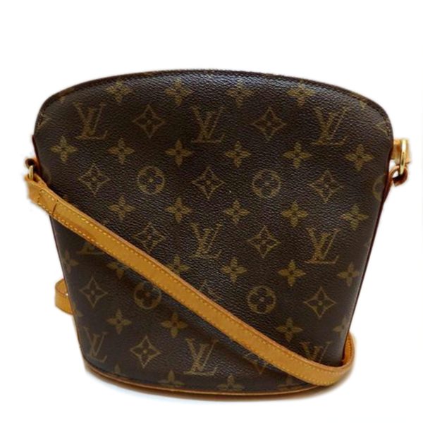 25576 1 Louis Vuitton Drouot Bag Monogram Brown