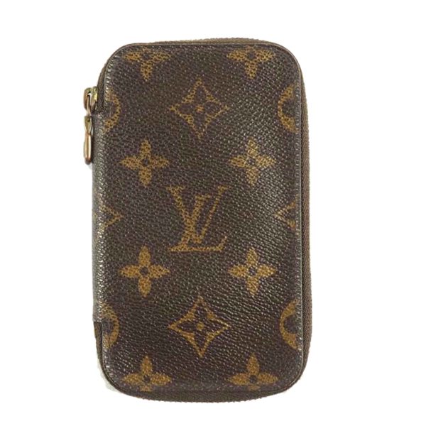 25681 1 Louis Vuitton 6 Key Holder Monogram Brown