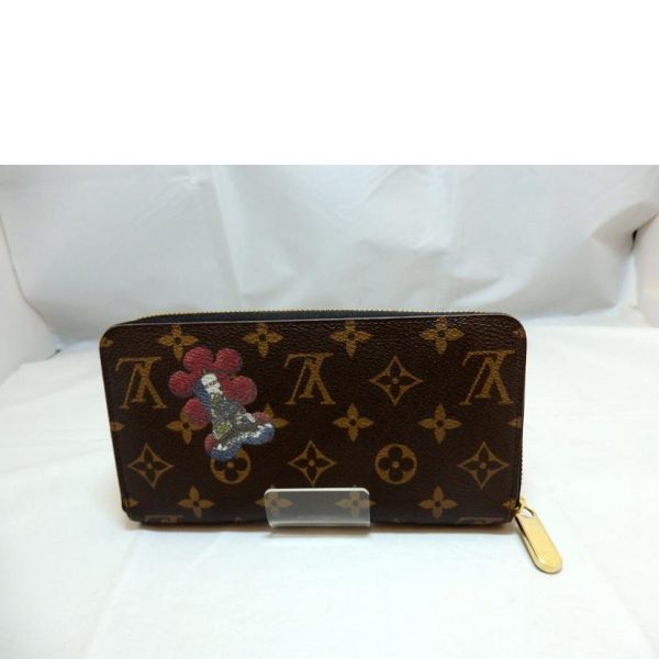 25774 2 Louis Vuitton Zippy Wallet Bag Monogram Kabuki