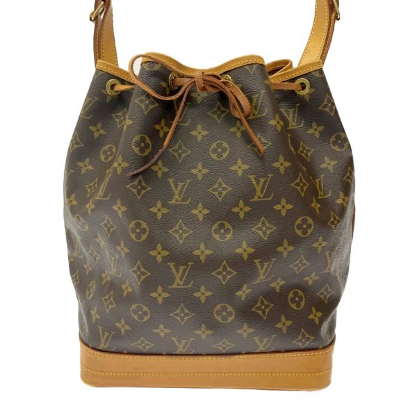 258142 4 LOUIS VUITTON Monogram PVC Noe Shoulder Bag Brown