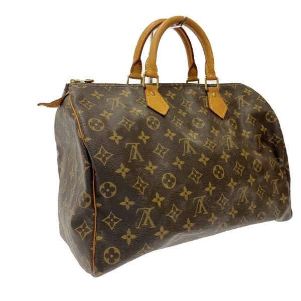 258375 2 LOUIS VUITTON Monogram PVC Speedy Boston Bag Brown