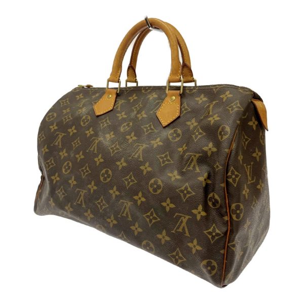 258375 3 LOUIS VUITTON Monogram PVC Speedy Boston Bag Brown