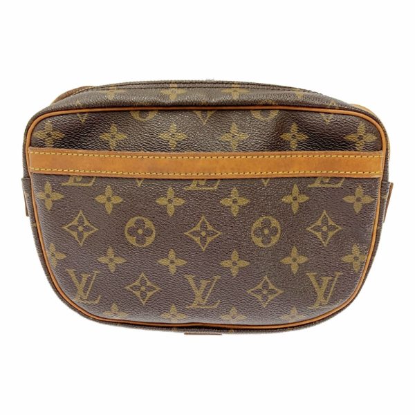 258404 4 LOUIS VUITTON Monogram PVC Johnfeuille PM Brown Shoulder Bag