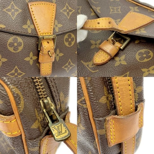 258404 7 LOUIS VUITTON Monogram PVC Johnfeuille PM Brown Shoulder Bag