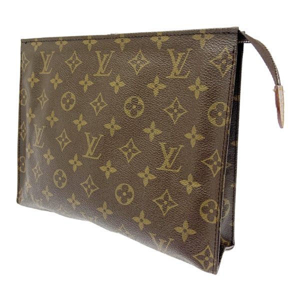 258580 2 LOUIS VUITTON Monogram PVC Posh Toilette Brown Shoulder Bag