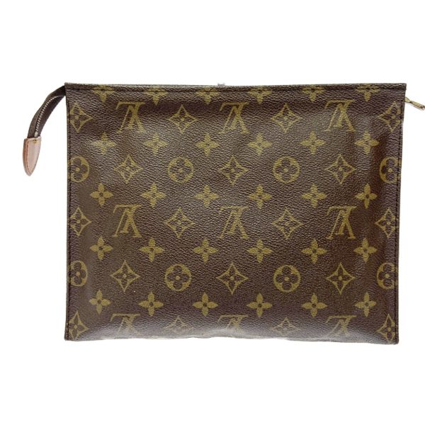 258580 4 LOUIS VUITTON Monogram PVC Posh Toilette Brown Shoulder Bag