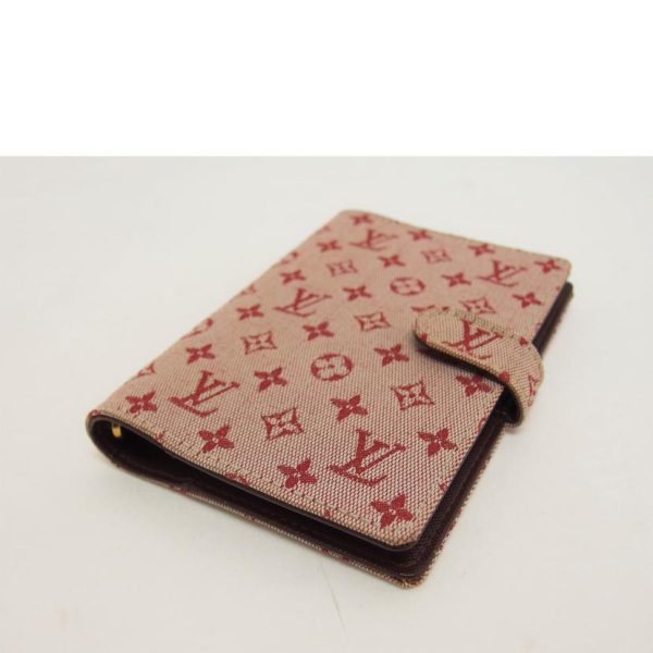 25866 3 Louis Vuitton Agenda PM Bag Monogram Mini Cherry