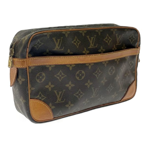 258677 2 LOUIS VUITTON Monogram PVC Compiegne Brown Shoulder Bag