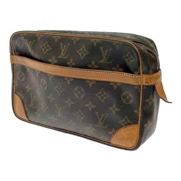 258677 3 LOUIS VUITTON Monogram PVC Compiegne Brown Shoulder Bag