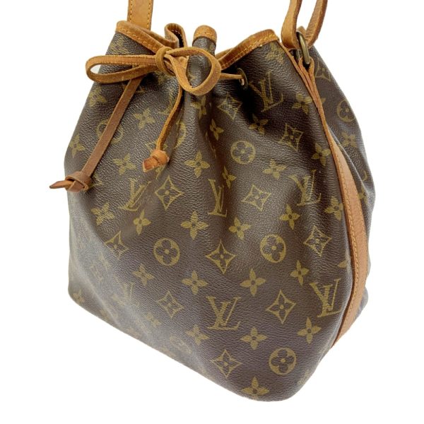 258710 2 LOUIS VUITTON Monogram PVC Petit Noe Brown Shoulder Bag