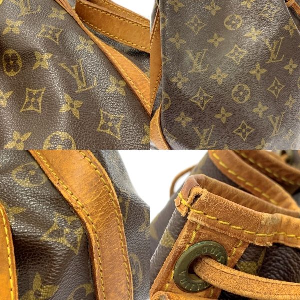 258710 6 LOUIS VUITTON Monogram PVC Petit Noe Brown Shoulder Bag