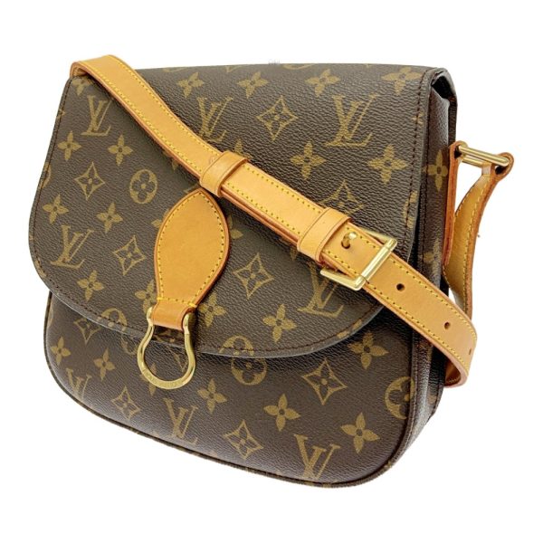 258862 2 LOUIS VUITTON Monogram PVC Saint Cloud GM Brown Shoulder Bag