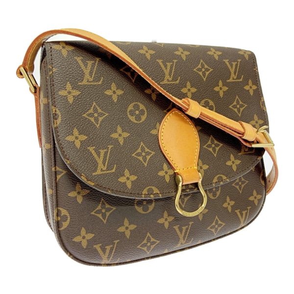 258862 3 LOUIS VUITTON Monogram PVC Saint Cloud GM Brown Shoulder Bag