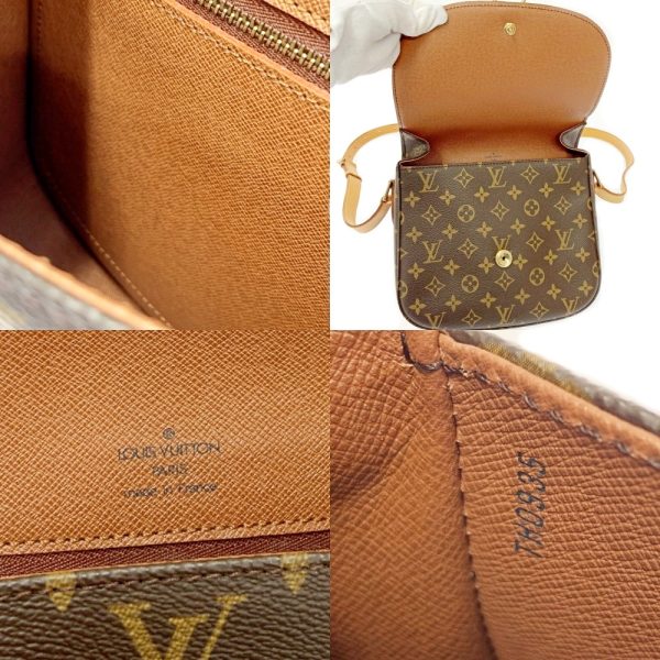 258862 9 LOUIS VUITTON Monogram PVC Saint Cloud GM Brown Shoulder Bag