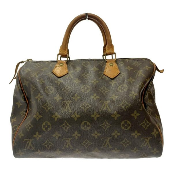 258932 1 LOUIS VUITTON Monogram PVC Speedy Boston Bag Brown