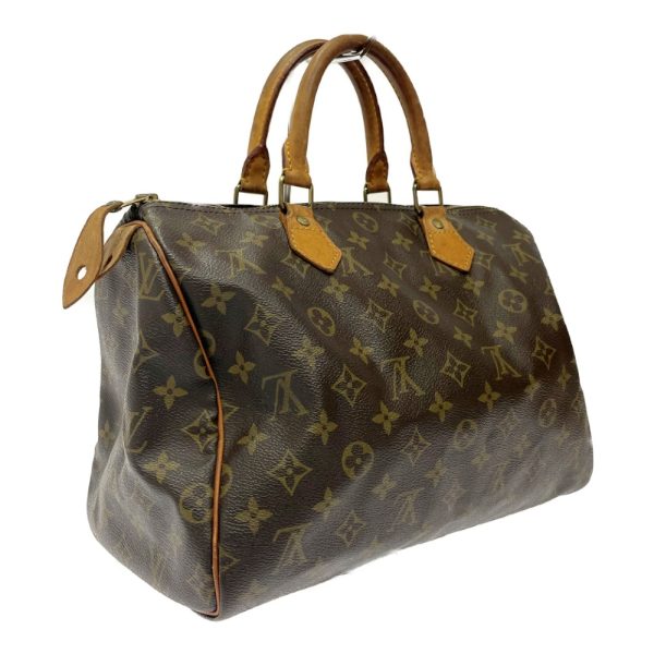 258932 2 LOUIS VUITTON Monogram PVC Speedy Boston Bag Brown