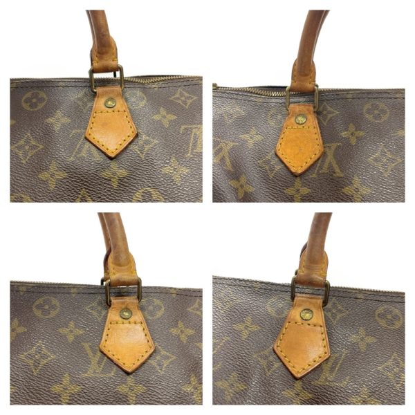 258932 6 LOUIS VUITTON Monogram PVC Speedy Boston Bag Brown