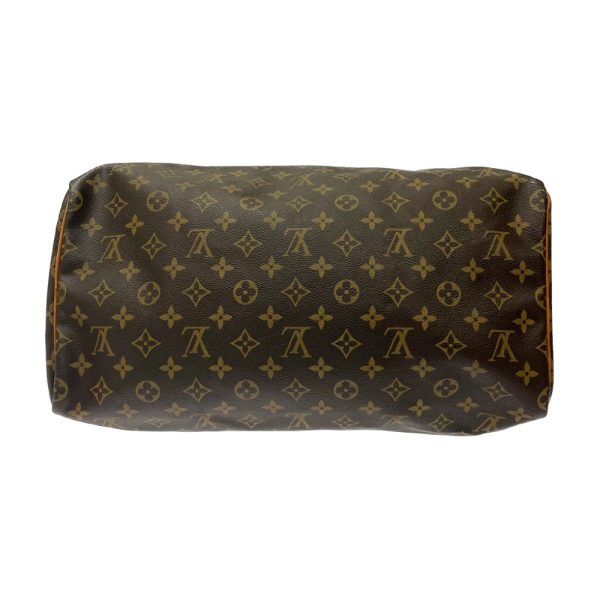 259039 5 LOUIS VUITTON Monogram PVC Speedy Boston Bag Brown