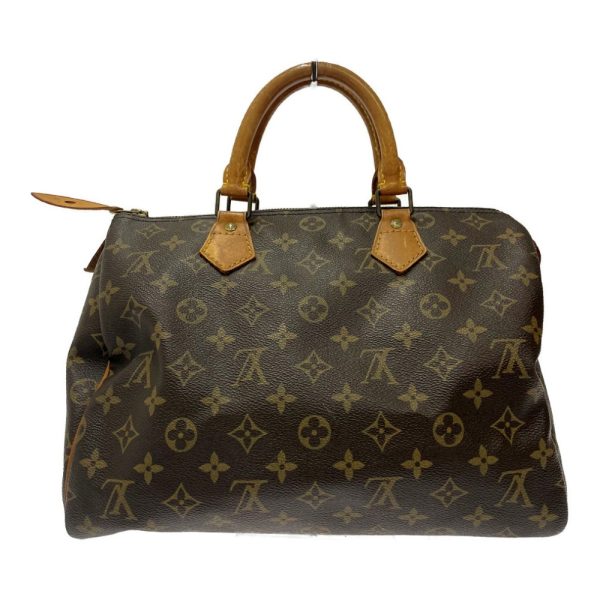 259080 1 LOUIS VUITTON Monogram PVC Speedy Boston Bag Brown