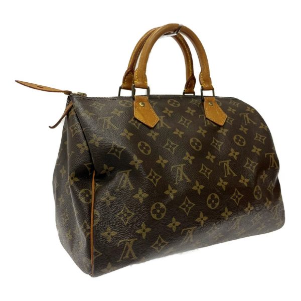 259080 2 LOUIS VUITTON Monogram PVC Speedy Boston Bag Brown