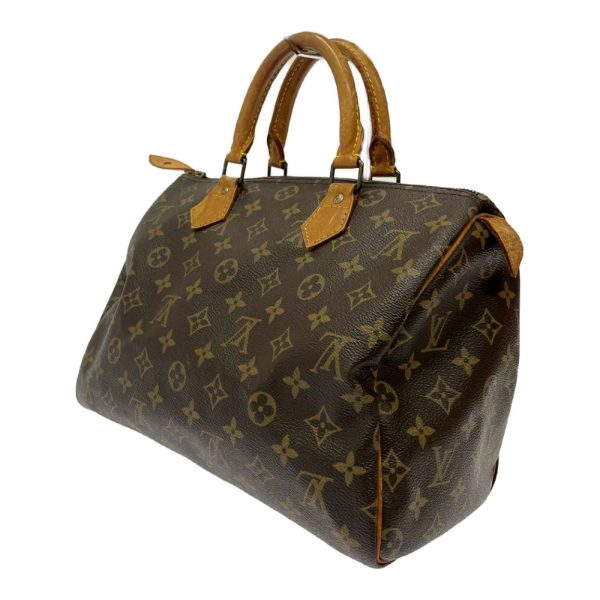 259080 3 LOUIS VUITTON Monogram PVC Speedy Boston Bag Brown