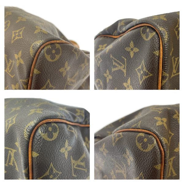 259080 5 LOUIS VUITTON Monogram PVC Speedy Boston Bag Brown