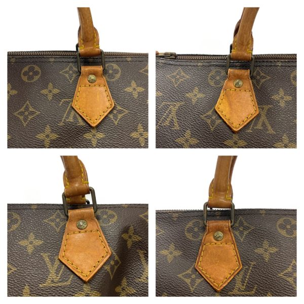 259080 7 LOUIS VUITTON Monogram PVC Speedy Boston Bag Brown