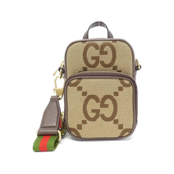 2600065134276 1 b Gucci GG Messenger Canvas Bag Brown