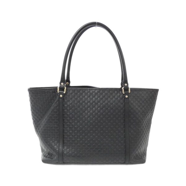 2600071664781 2 b Gucci Guccissima Leather Hand 2way Bag Black