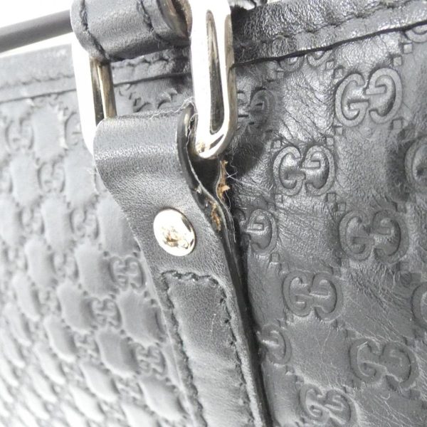 2600071664781 4 b Gucci Guccissima Leather Hand 2way Bag Black