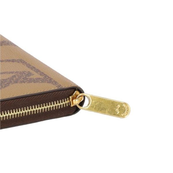 26081 8 Louis Vuitton Zippy Wallet Monogram Giant Reverse Brown