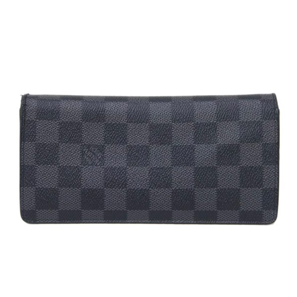 26197 1 Louis Vuitton Brazza Wallet Damier Graphite