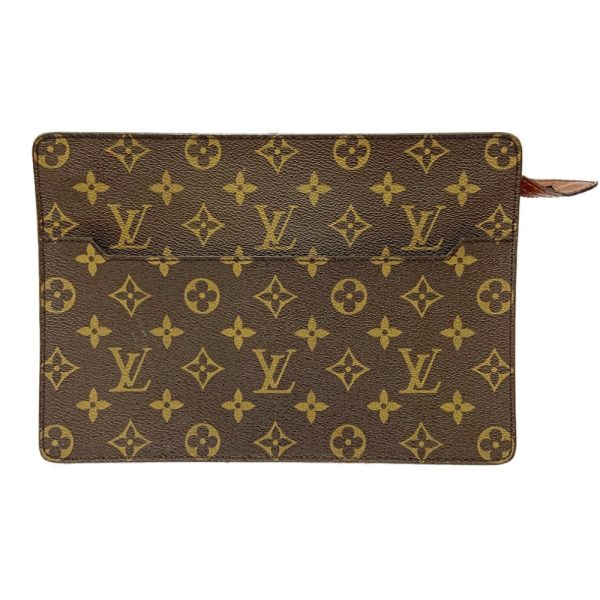 262363 1 LOUIS VUITTON Monogram PVC Pochette Homme Brown Clutch Bag