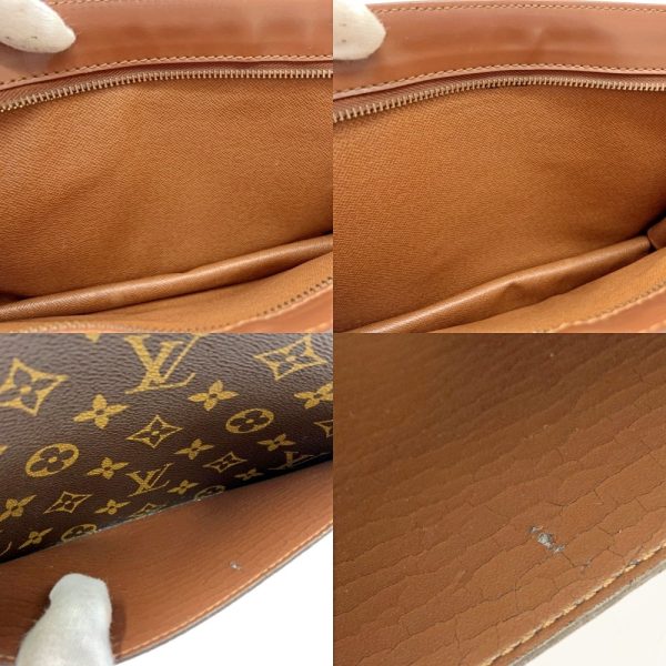 262363 10 LOUIS VUITTON Monogram PVC Pochette Homme Brown Clutch Bag