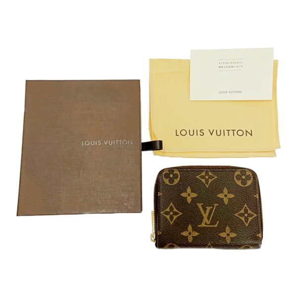 262496 10 LOUIS VUITTON Monogram PVC Zippy Coin Purse Brown Coin Case