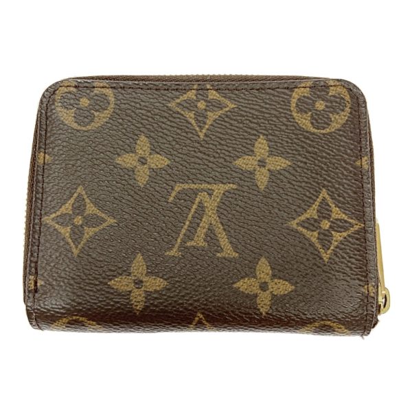 262496 4 LOUIS VUITTON Monogram PVC Zippy Coin Purse Brown Coin Case