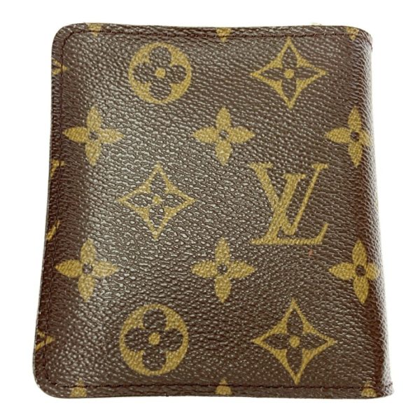 262682 4 LOUIS VUITTON Monogram PVC Compact Zip Brown Bifold Wallet