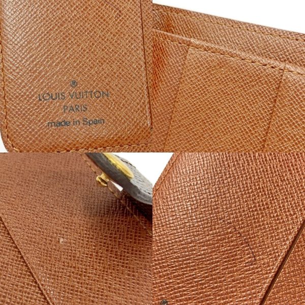 262682 9 LOUIS VUITTON Monogram PVC Compact Zip Brown Bifold Wallet