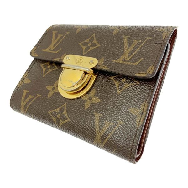 262774 2 LOUIS VUITTON Monogram PVC Portefeuille Koala Brown Trifold Wallet