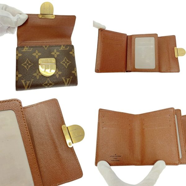 262774 7 LOUIS VUITTON Monogram PVC Portefeuille Koala Brown Trifold Wallet