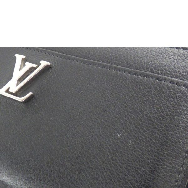 26420 7 Louis Vuitton Lock Me Zippy Wallet Noir