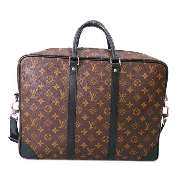 26628 1 Louis Vuitton Porte de Cumin Voyage Bag Monogram Macassar