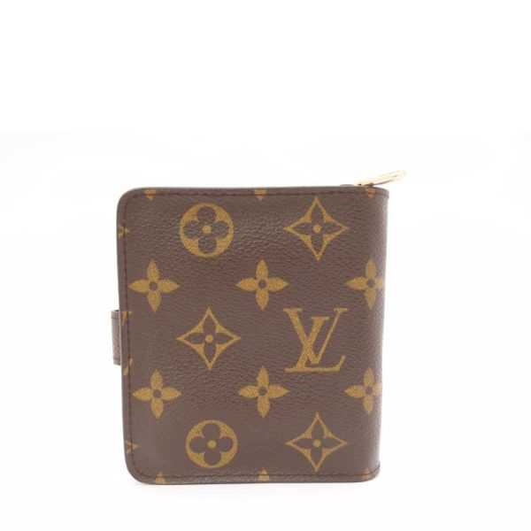 26630 2 Louis Vuitton Compact Zip Wallet Monogram