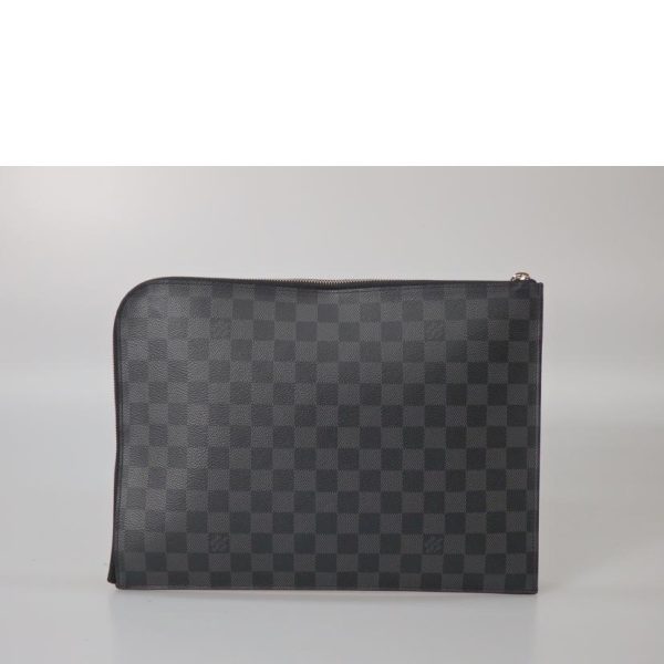 26659 2 Louis Vuitton Pochette Jour GM Bag Damier Graphite