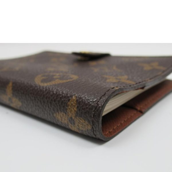 26666 3 Louis Vuitton Agenda PM Monogram Planner Brown