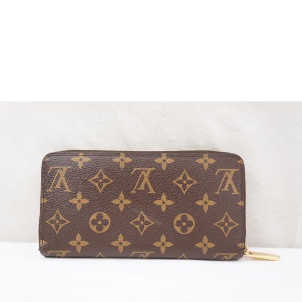 26755 2 Louis Vuitton Zippy Wallet Monogram Brown