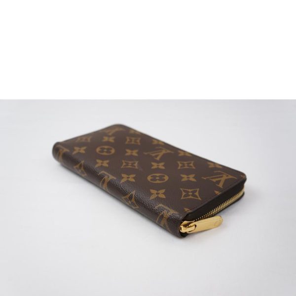 26755 3 Louis Vuitton Zippy Wallet Monogram Brown