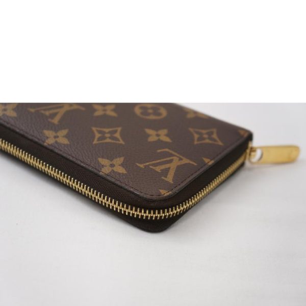 26755 8 Louis Vuitton Zippy Wallet Monogram Brown