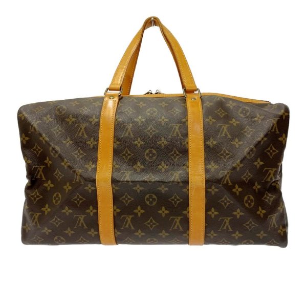 268624 1 LOUIS VUITTON Monogram PVC Saxophone Boston Bag Brown